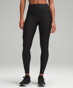 Fast and Free High-Rise Fleece Tights 28" sold by Lululemon