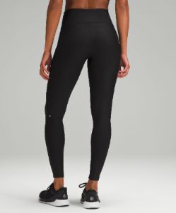 Fast and Free High-Rise Fleece Tights 28" sold by Lululemon