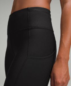 Fast and Free High-Rise Fleece Tights 28" sold by Lululemon