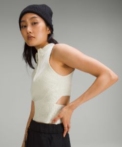Open Back Half-Zip Sweater sold by Lululemon