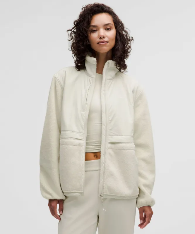 Cinch-Waist Fleece Jacket sold by Lululemon