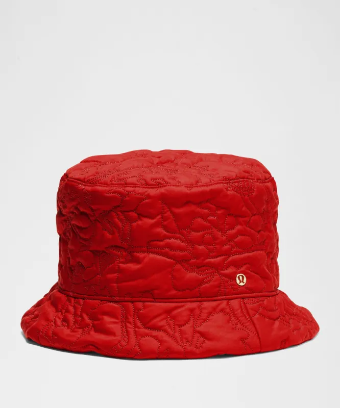 Lunar New Year Reversible Quilted Bucket Hat sold by Lululemon