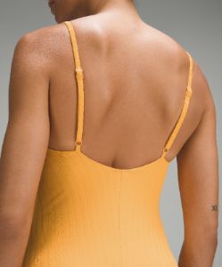 V-Neck Ribbed One-Piece Swimsuit sold by Lululemon