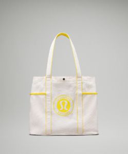 【lululemon】Daily Multi-Pocket Canvas Tote Bag 20L/Logo Daily Multi-Pocket Canvas Tote Bag 20L *Collegiate | Men's