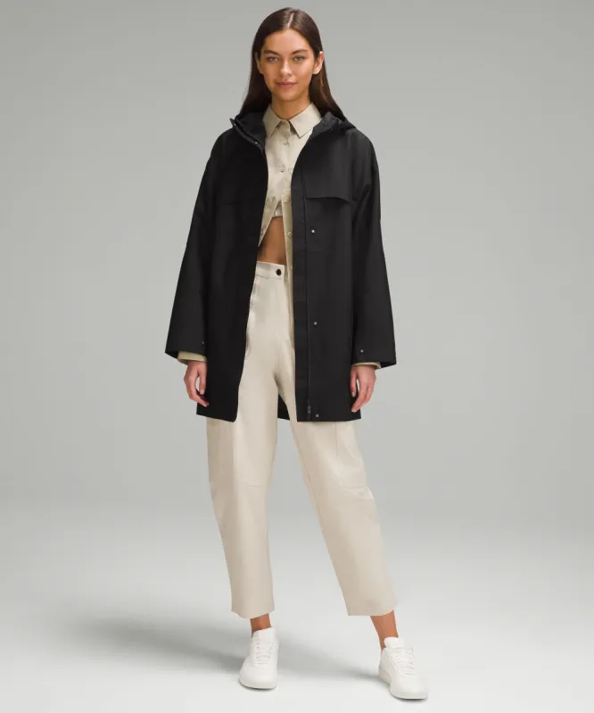 Mid-Length Waterproof Rain Coat sold by Lululemon