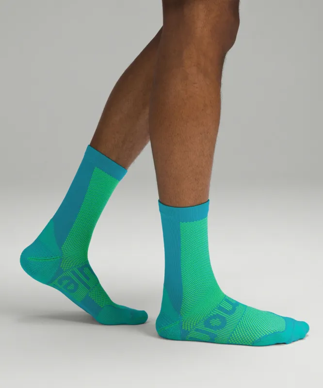 Men's Power Stride Crew Socks sold by Lululemon