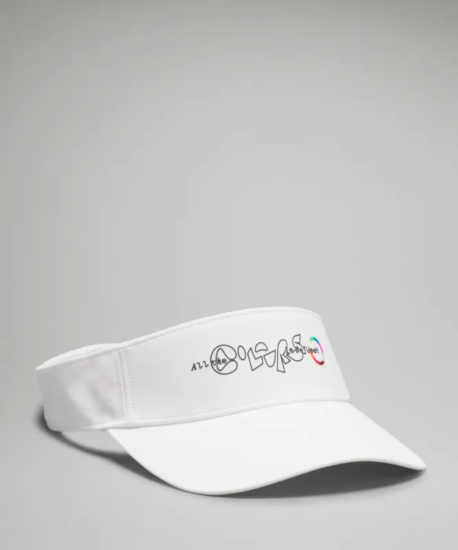Removable Sweatband All-Sport Visor *Pride sold by Lululemon