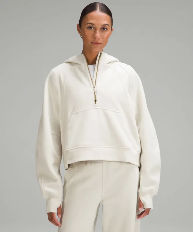 Scuba Oversized Half Zip Hoodie *Gold Zip sold by Lululemon