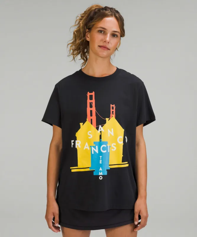 All Yours Cotton T-Shirt *San Francisco sold by Lululemon