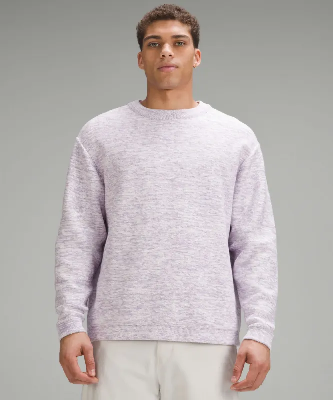 Relaxed-Fit Crewneck Knit Sweater sold by Lululemon