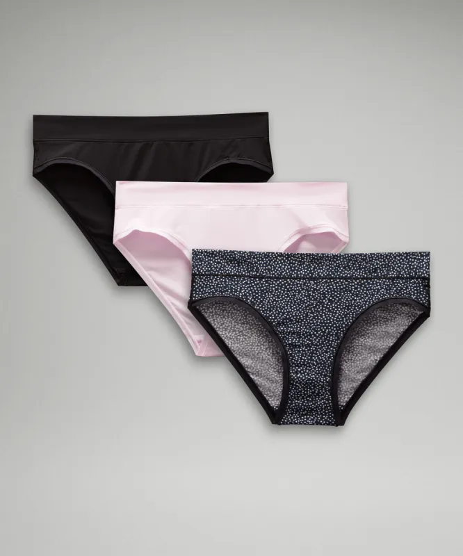 UnderEase Mid-Rise Bikini Underwear *3 Pack sold by Lululemon
