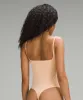 Wundermost Ultra-Soft Nulu Square-Neck Spaghetti-Strap Bodysuit sold by Lululemon