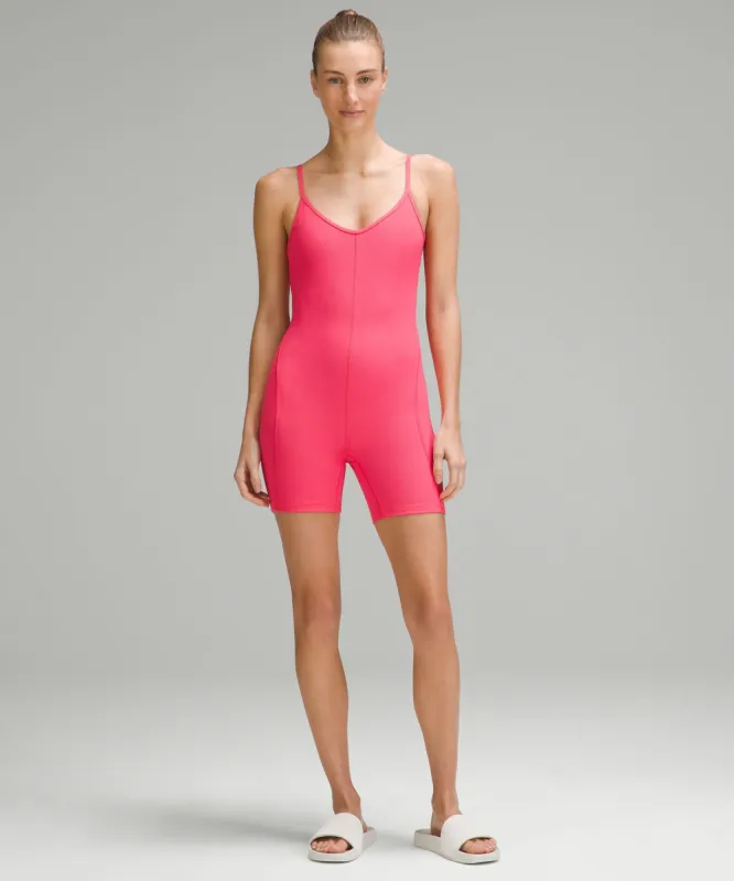 Ribbed Contoured Unitard 6" sold by Lululemon