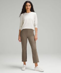 Smooth Fit Pull-On High-Rise Cropped Pant sold by Lululemon