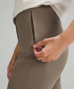 Smooth Fit Pull-On High-Rise Cropped Pant sold by Lululemon