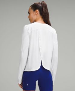 Mesh Panelled Running Long-Sleeve Shirt sold by Lululemon