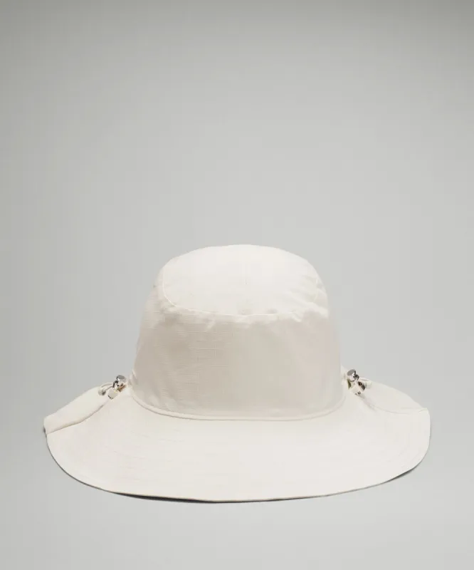 Women's Cinchable Wide Brim Bucket Hat sold by Lululemon