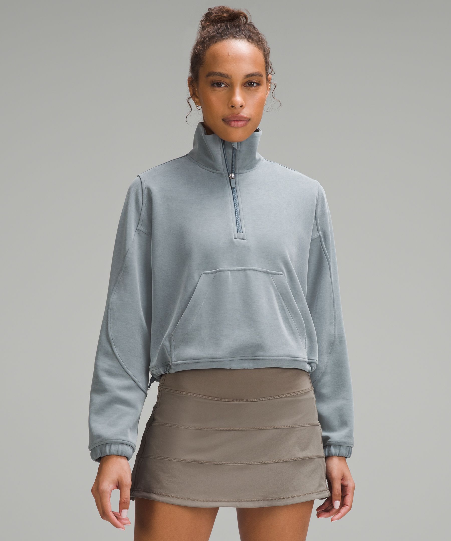 Brushed Softstreme Half Zip sold by Lululemon