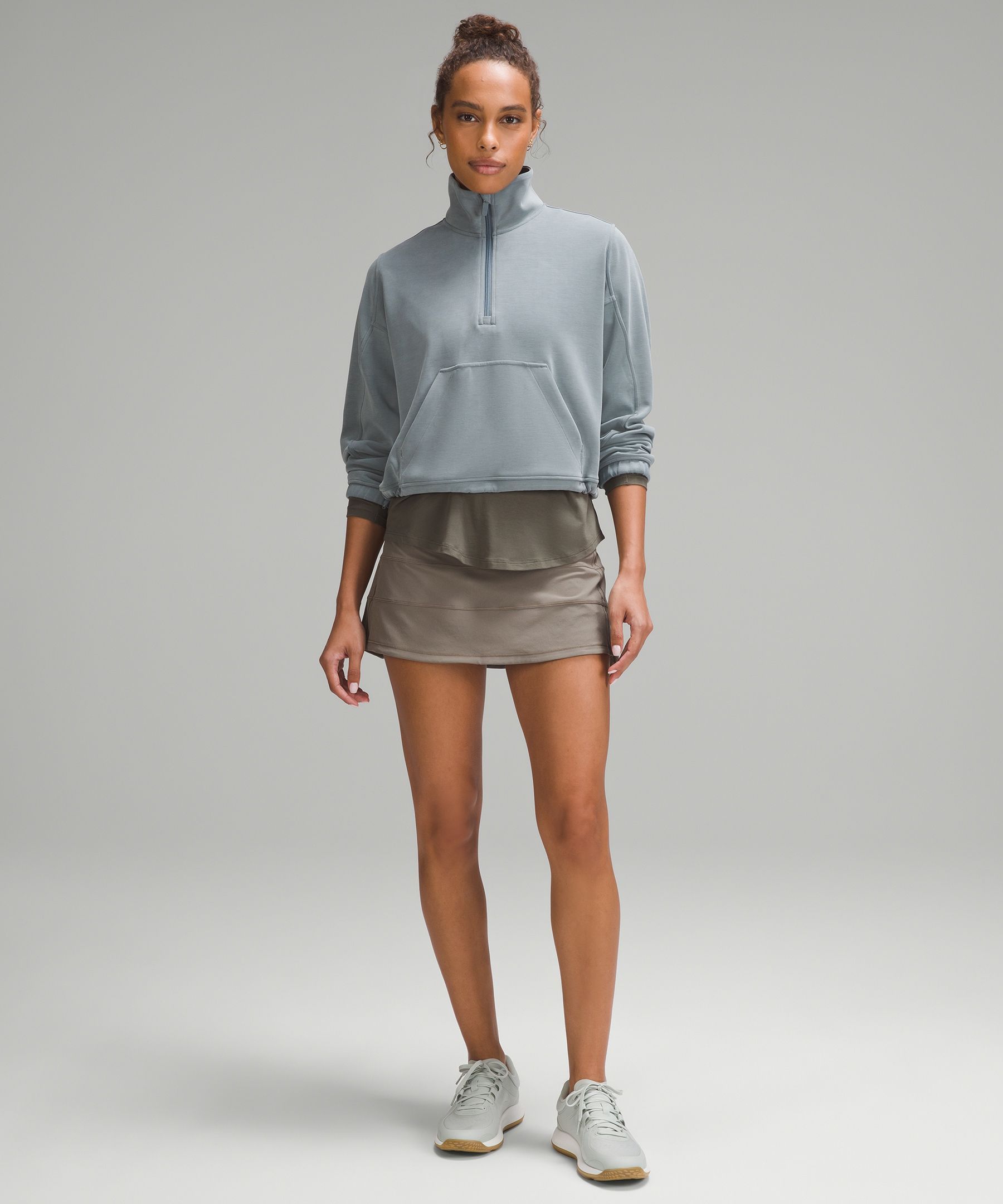 Brushed Softstreme Half Zip sold by Lululemon product image thumbnail 2