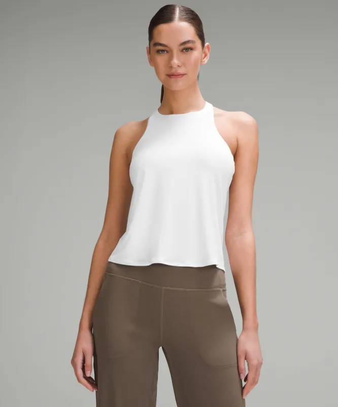 Light SmoothCover Slim-Fit Racerback Tank Top sold by Lululemon