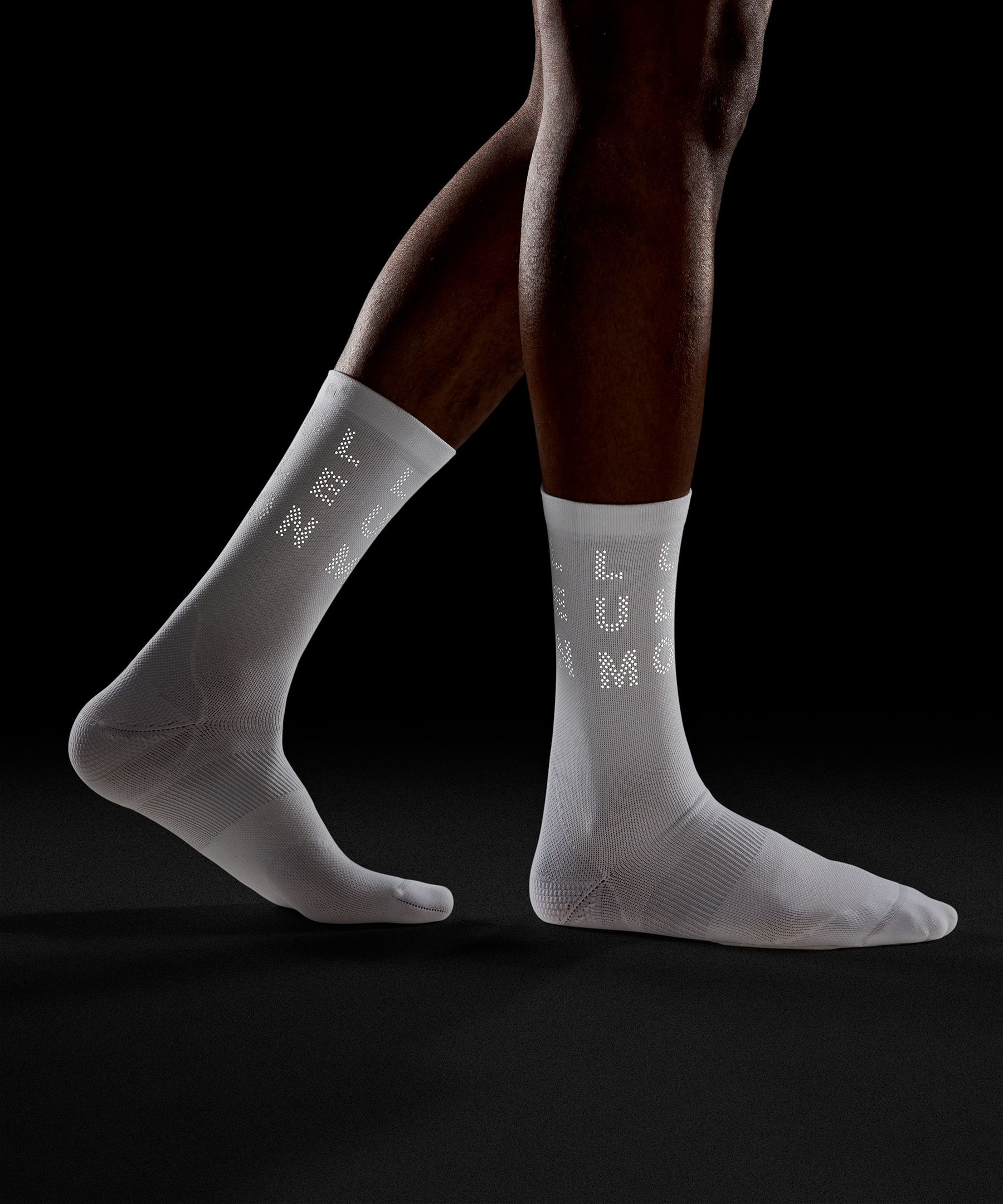 Men's Power Stride Crew Length Socks sold by Lululemon product image thumbnail 5