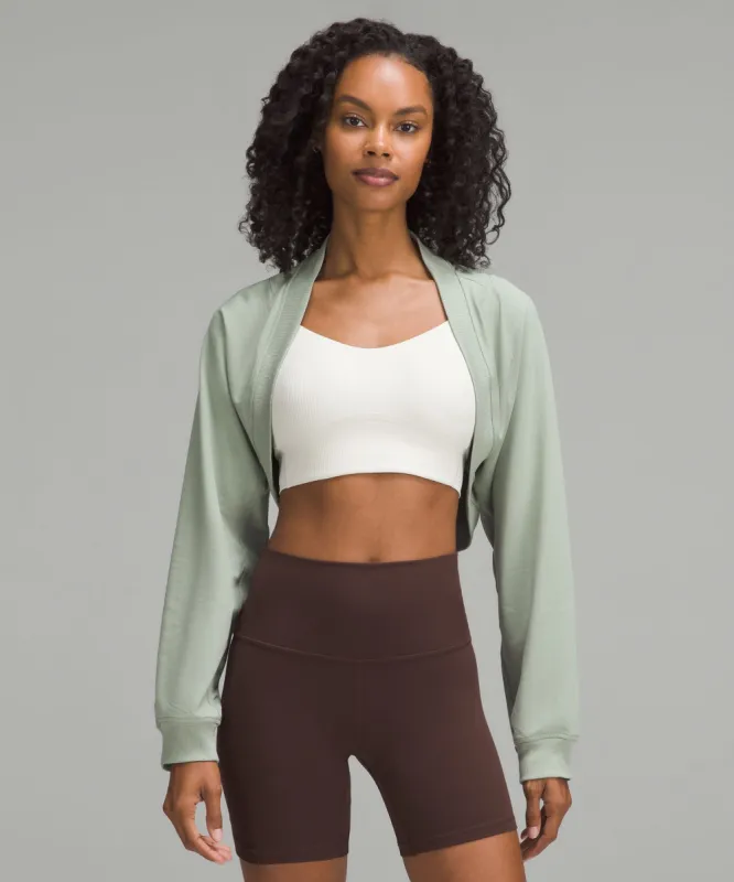 French Terry Long-Sleeve Shrug sold by Lululemon