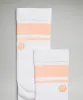 Women's Daily Stride Ribbed Comfort Crew Socks *Stripe sold by Lululemon
