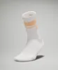 Women's Daily Stride Ribbed Comfort Crew Socks *Stripe sold by Lululemon