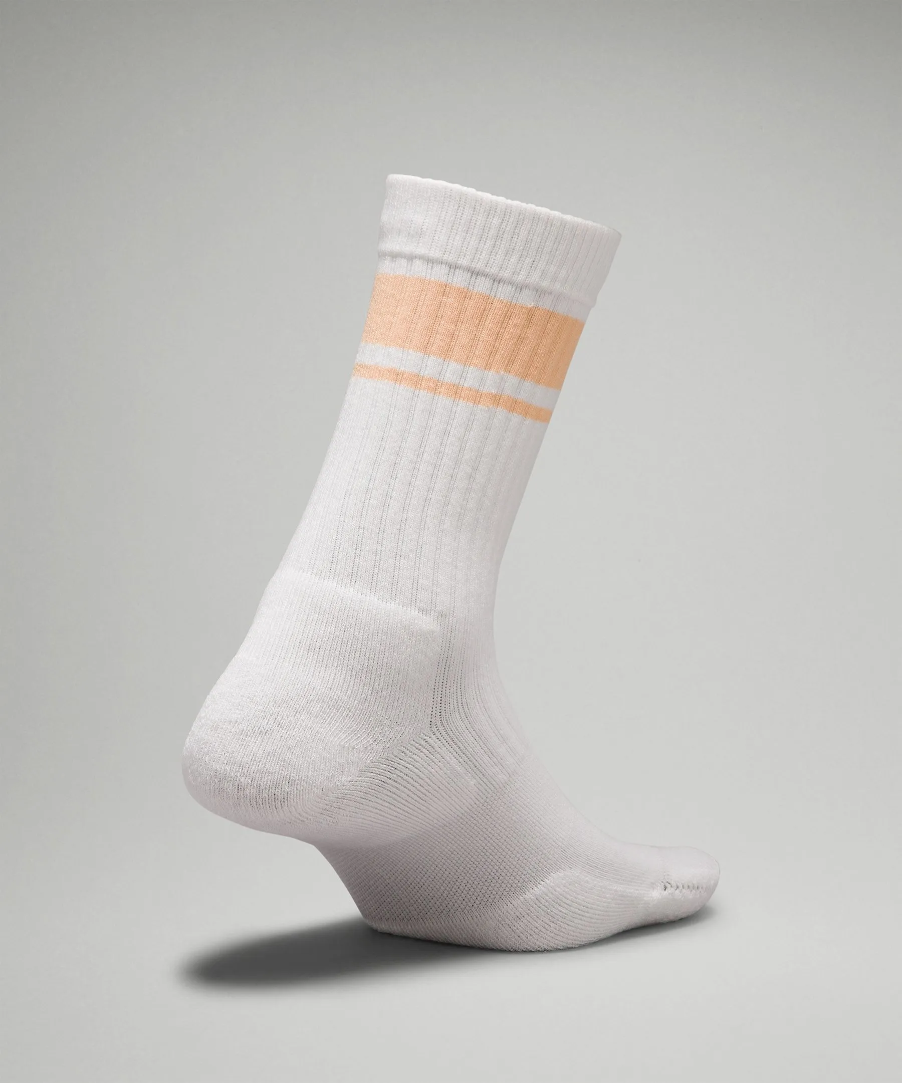 Women's Daily Stride Ribbed Comfort Crew Socks *Stripe sold by Lululemon product image thumbnail 4