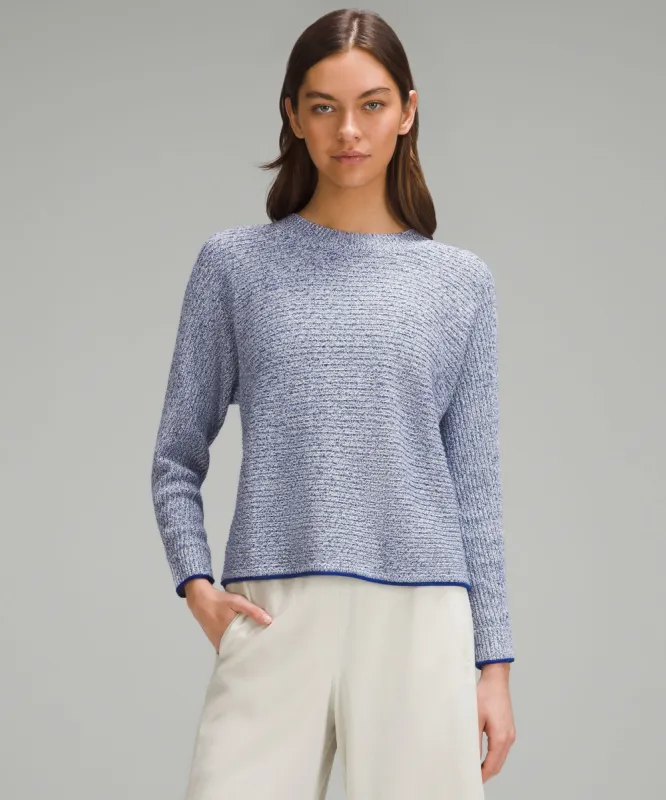 Silk-Blend Crewneck Sweater sold by Lululemon