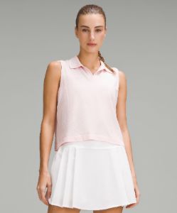 Swiftly Tech Sleeveless Polo Shirt *Colour Tip sold by Lululemon