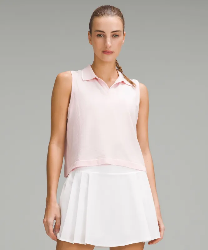 Swiftly Tech Sleeveless Polo Shirt *Colour Tip sold by Lululemon
