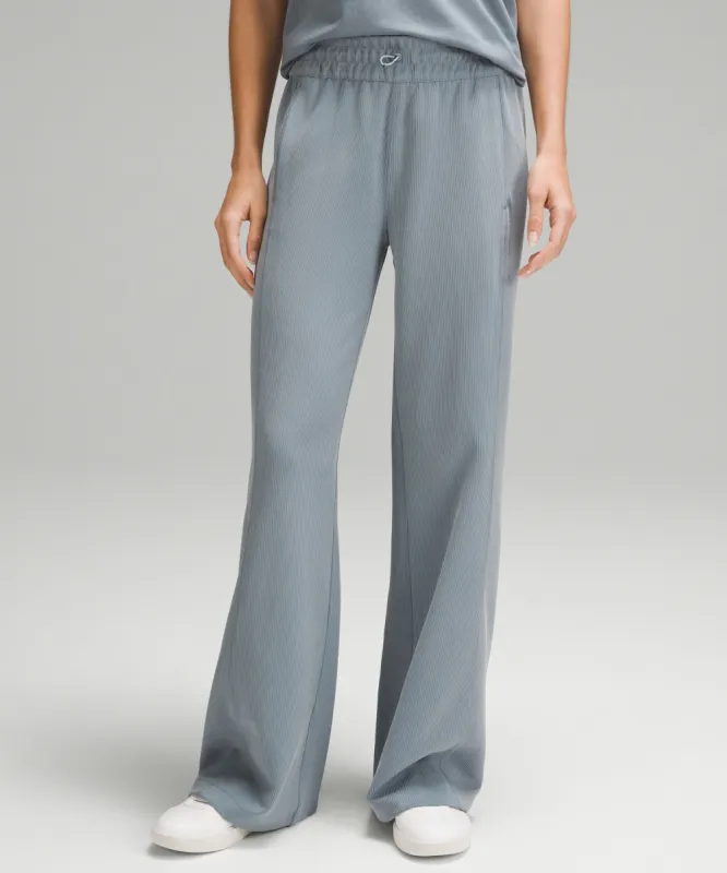 Ribbed Softstreme Mid-Rise Pant 32" sold by Lululemon