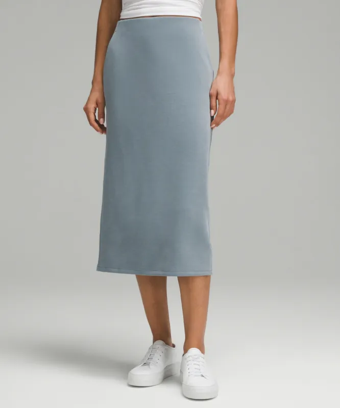 Softstreme High-Rise Midi Skirt sold by Lululemon