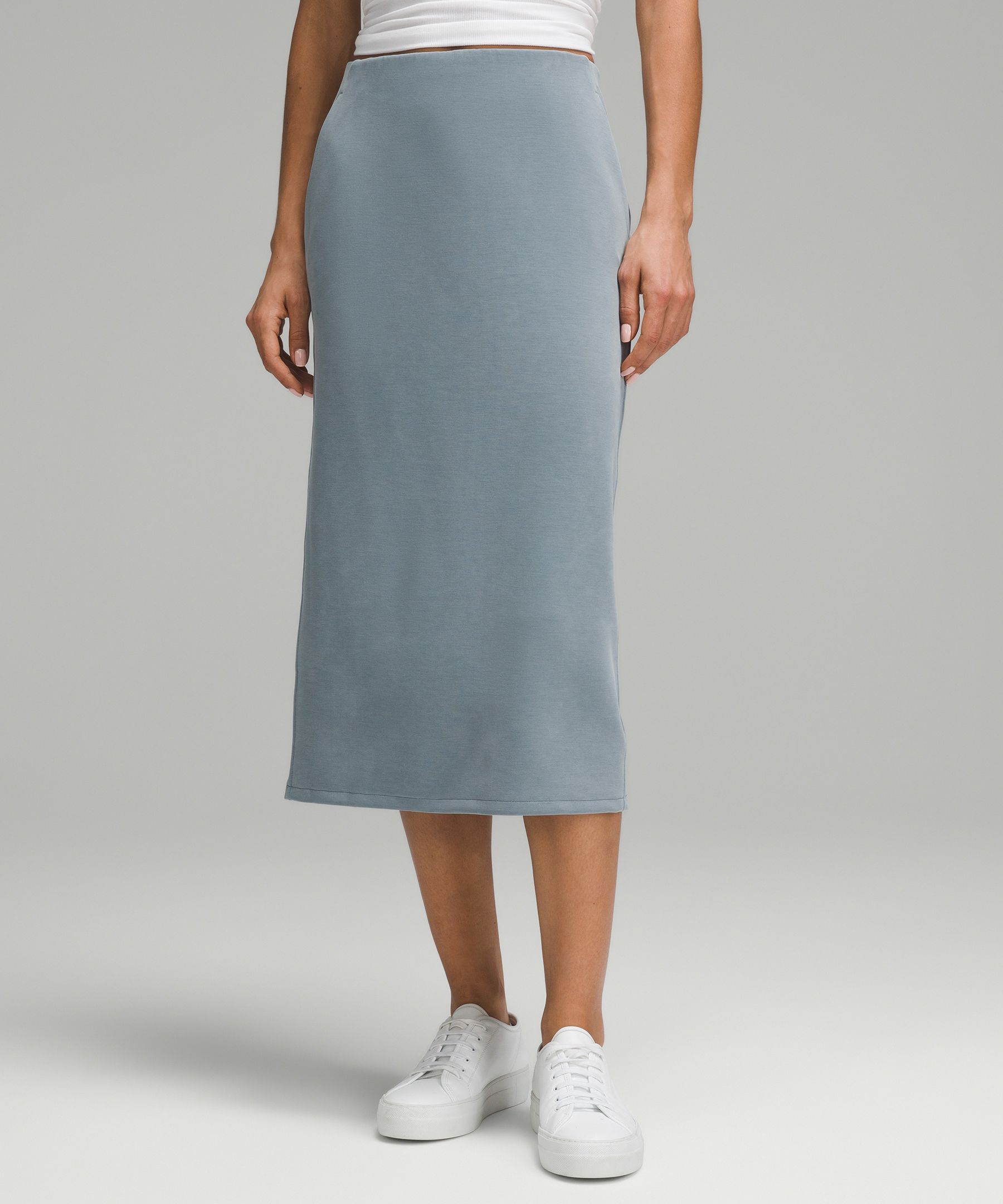 Softstreme High-Rise Midi Skirt sold by Lululemon