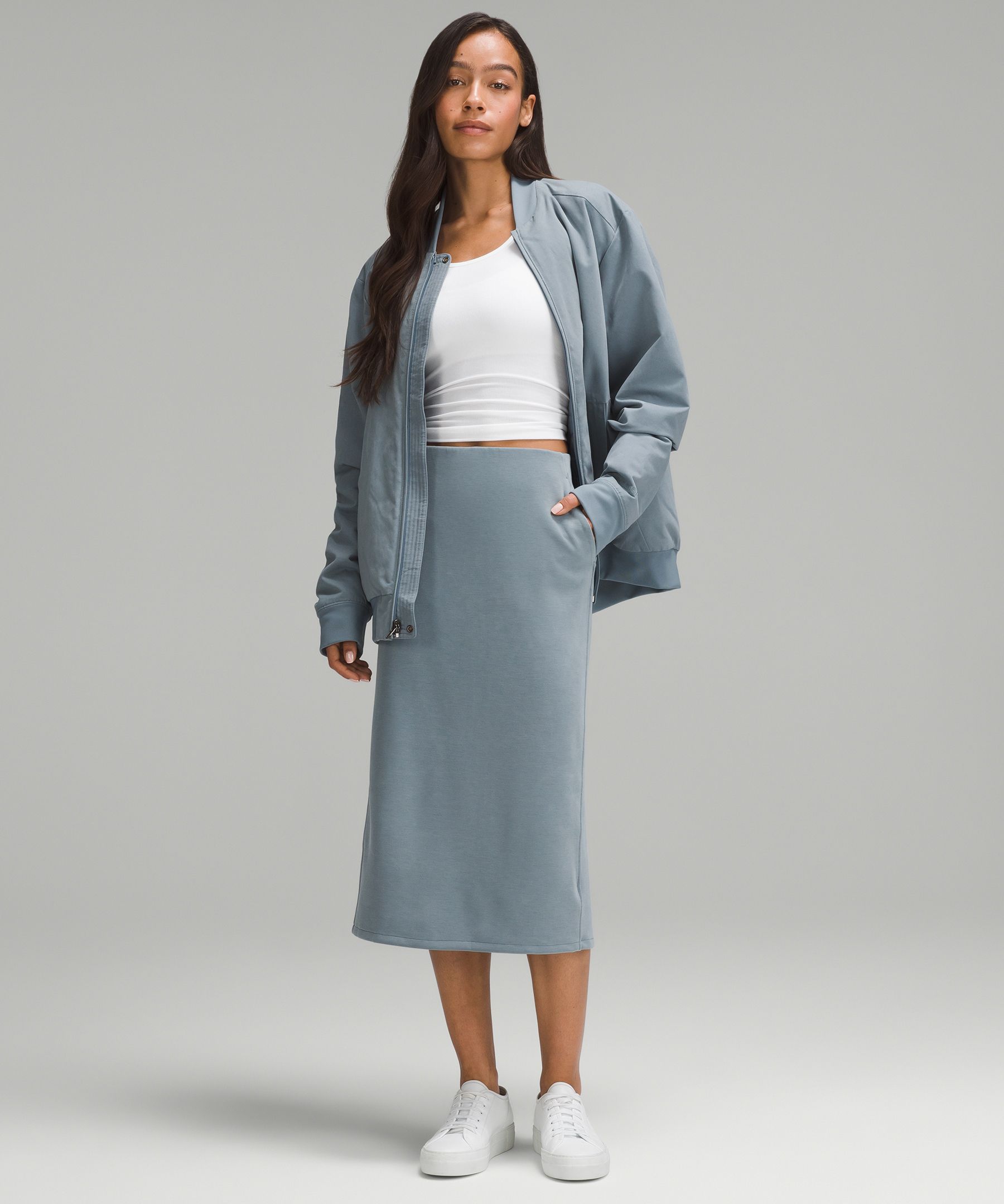 Softstreme High-Rise Midi Skirt sold by Lululemon product image thumbnail 2