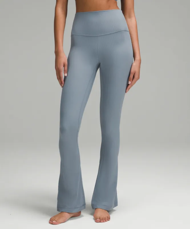 lululemon Align™ High-Rise Ribbed Mini-Flared Pant *Extra Short sold by Lululemon