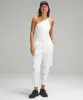 Wundermost Ultra-Soft Nulu One-Shoulder Spaghetti-Strap Bodysuit sold by Lululemon
