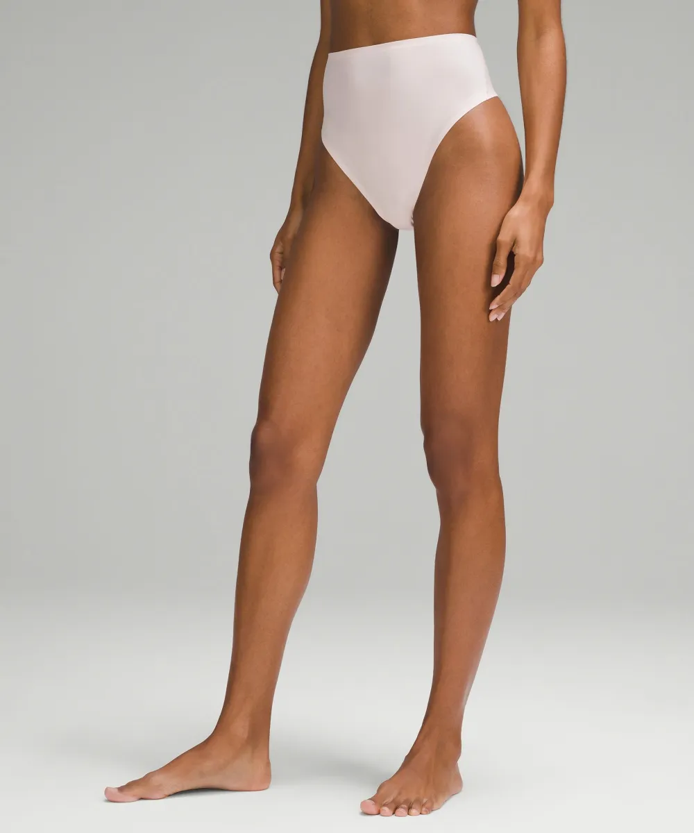 Wundermost Ultra-Soft Nulu High-Waist Thong Underwear sold by Lululemon