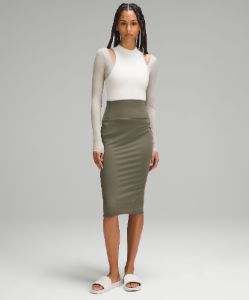 Nulu Slim-Fit High-Rise Skirt sold by Lululemon