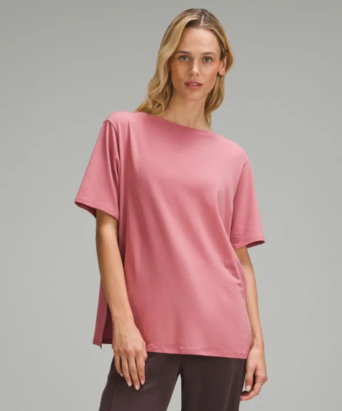 Relaxed-Fit Boatneck T-Shirt sold by Lululemon