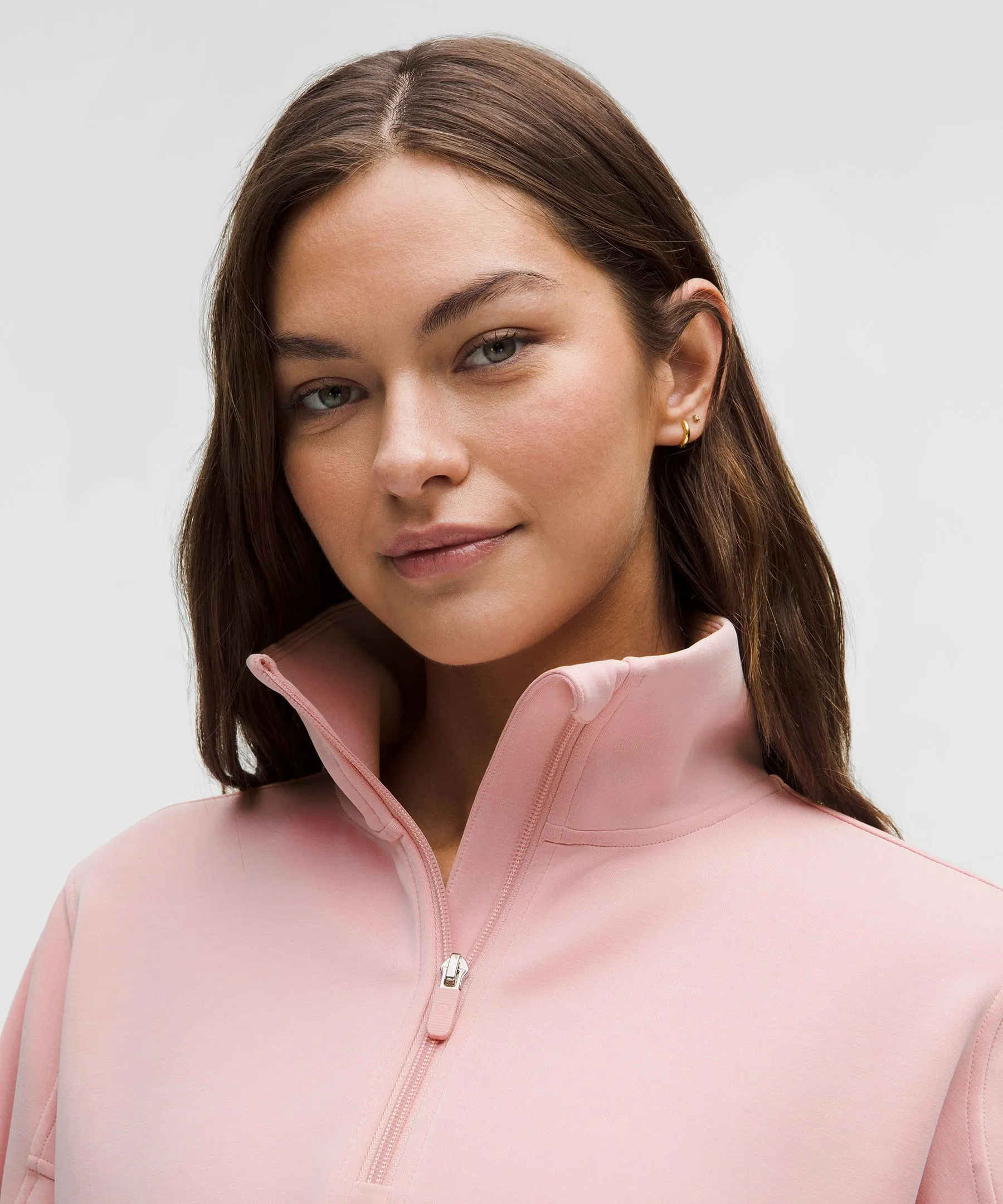 Brushed Softstreme Half Zip sold by Lululemon product image thumbnail 4