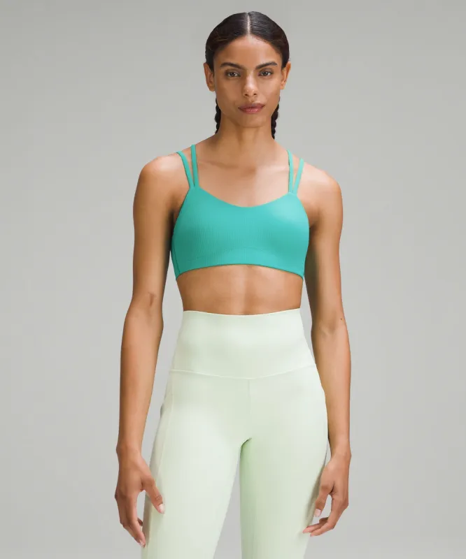 Like a Cloud Ribbed Bra *Light Support, B/C Cup sold by Lululemon