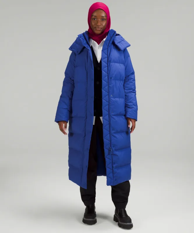 Wunder Puff Long Jacket made by Lululemon
