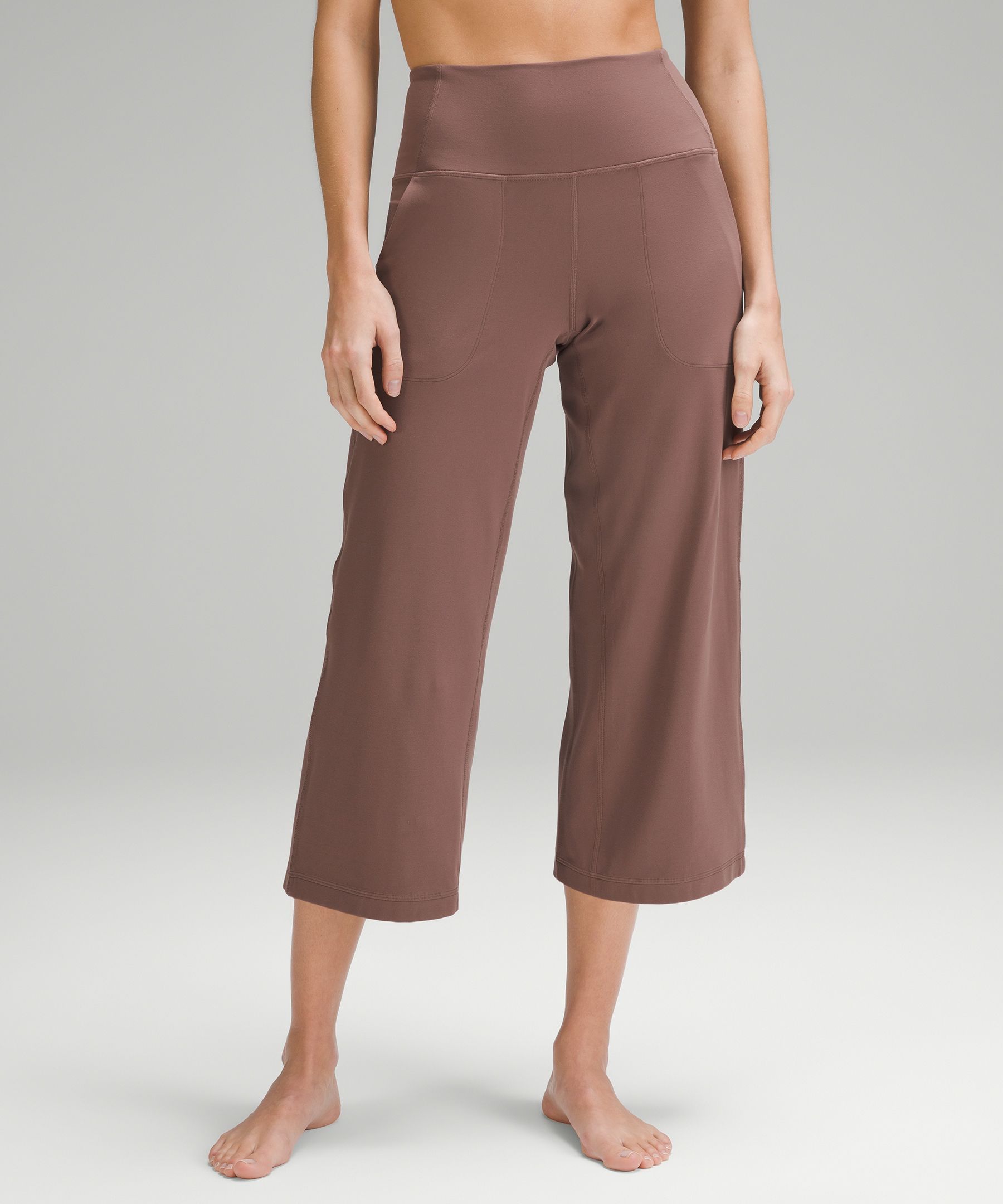 lululemon Align™ High-Rise Wide-Leg Cropped Pant 23" *Online Only sold by Lululemon