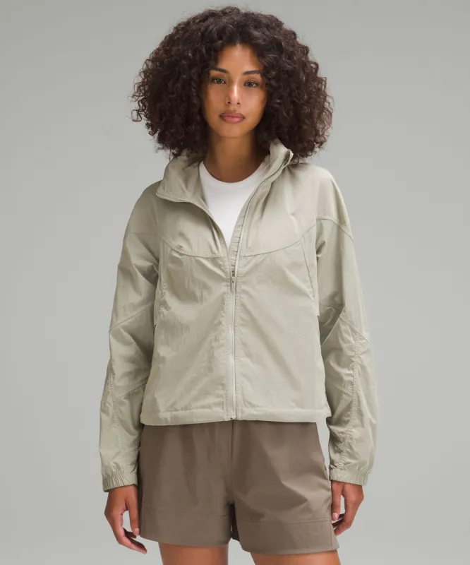 Evergreen Cropped Full-Zip Hoodie sold by Lululemon