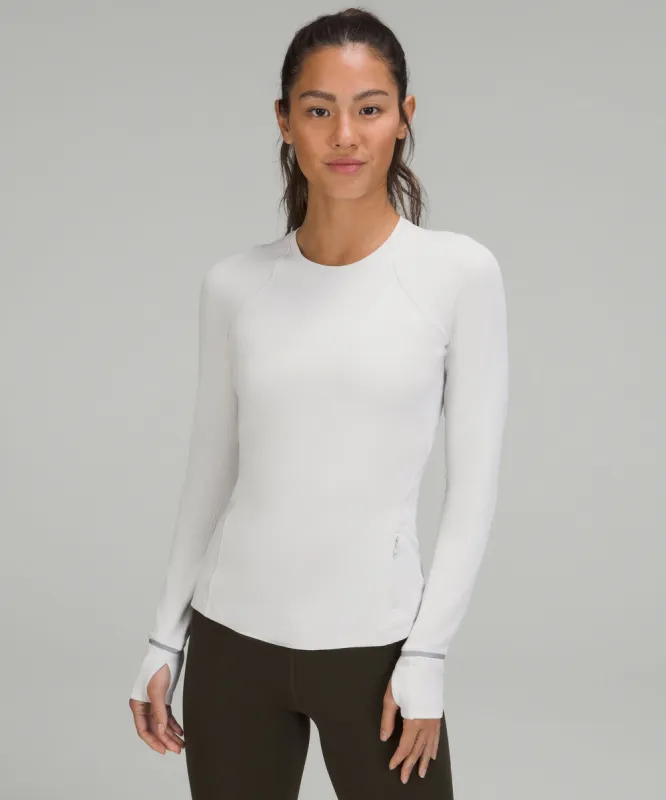 It's Rulu Run Ribbed Long-Sleeve Shirt sold by Lululemon