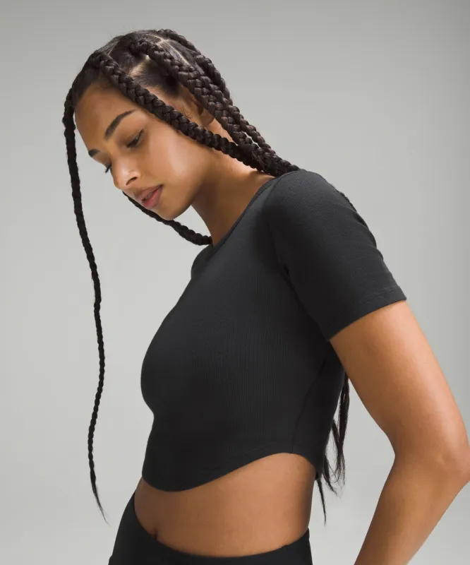 Hold Tight Cropped T-Shirt sold by Lululemon