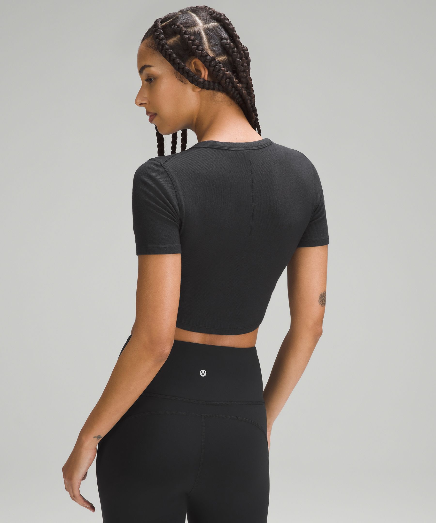 Hold Tight Cropped T-Shirt sold by Lululemon product image thumbnail 3