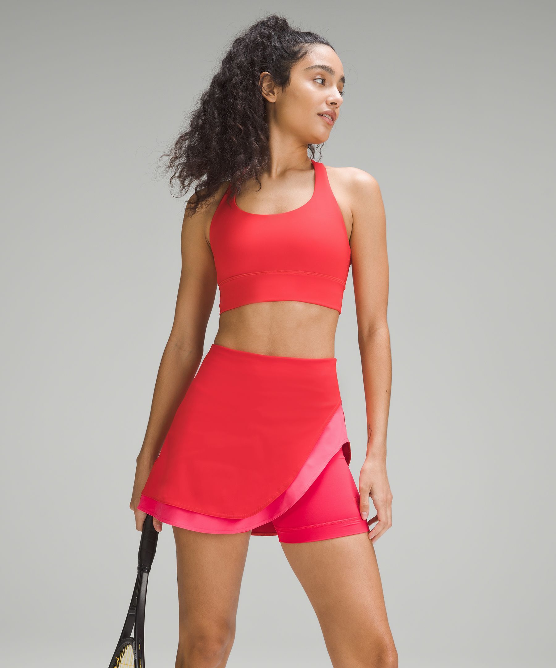 Asymmetrical Layered High-Rise Tennis Skirt sold by Lululemon product image thumbnail 6